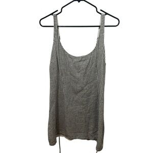 Abercrombie & Fitch Checkered Line Blend Midi Dress Size XL